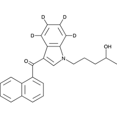 (+-)-JWH 018 N-(4-hydroxypentyl) metabolite-d4 